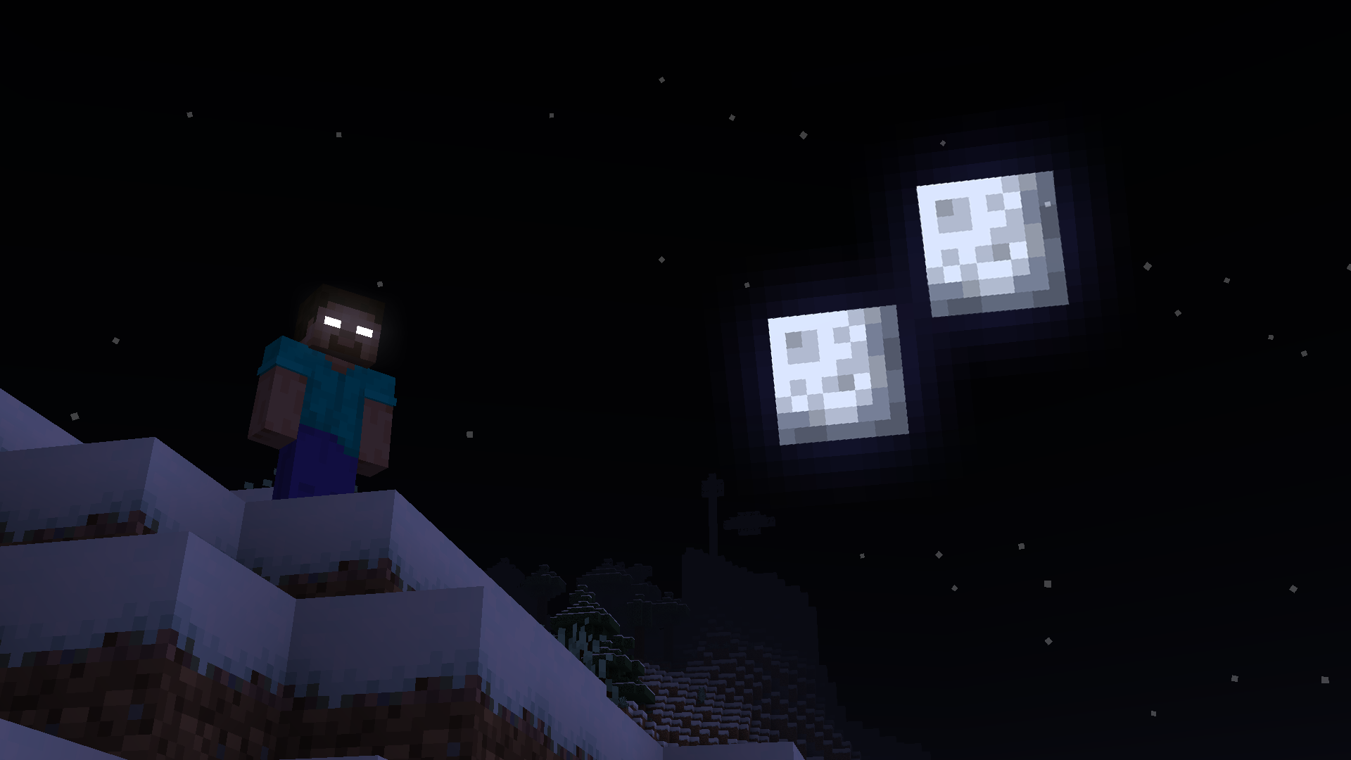 herobrine in fog