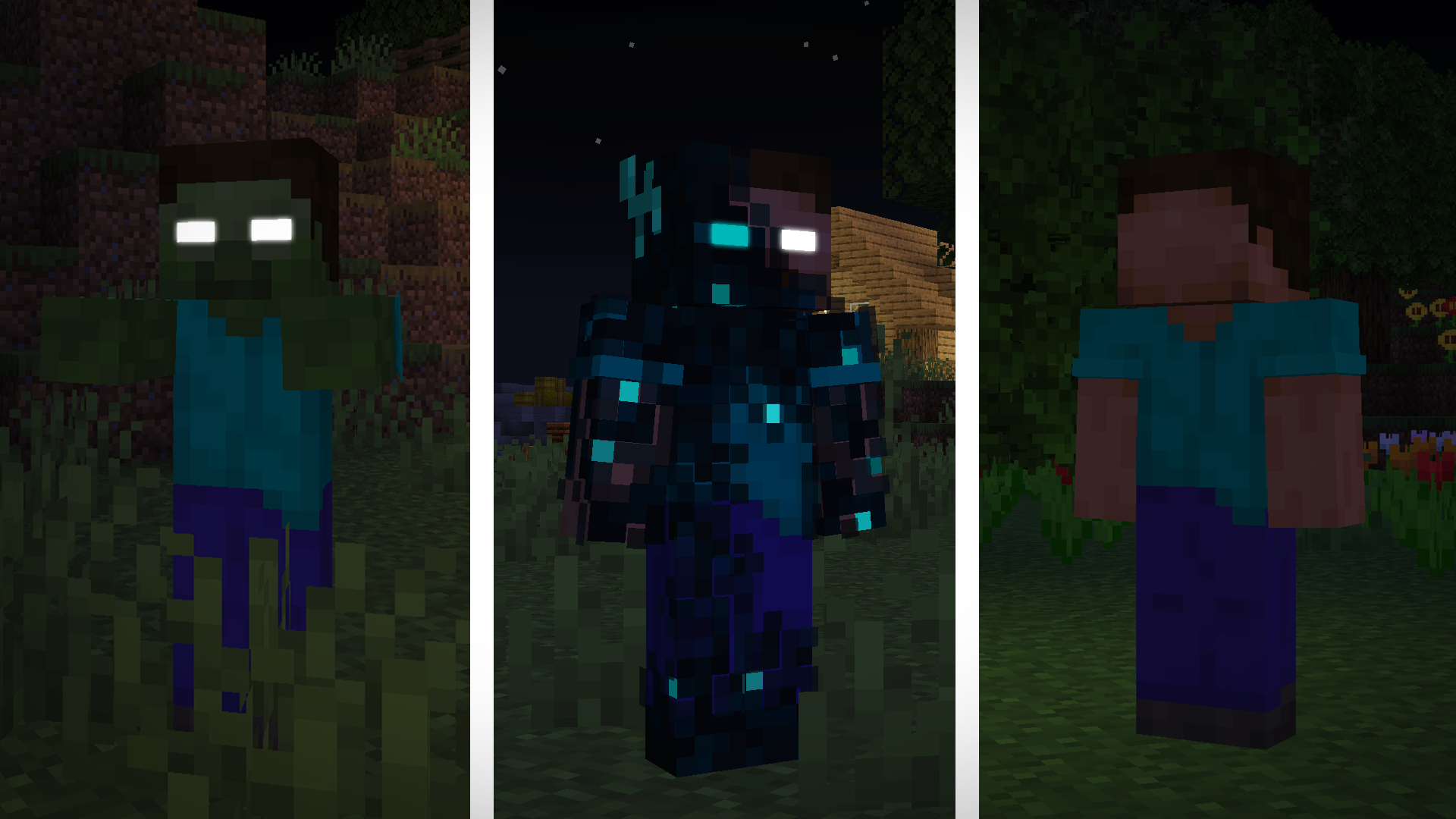 Herobrine Skinpack - Minecraft Addons - CurseForge